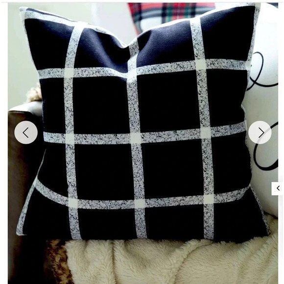 Other - 2 Plaid Pillow Cover Set